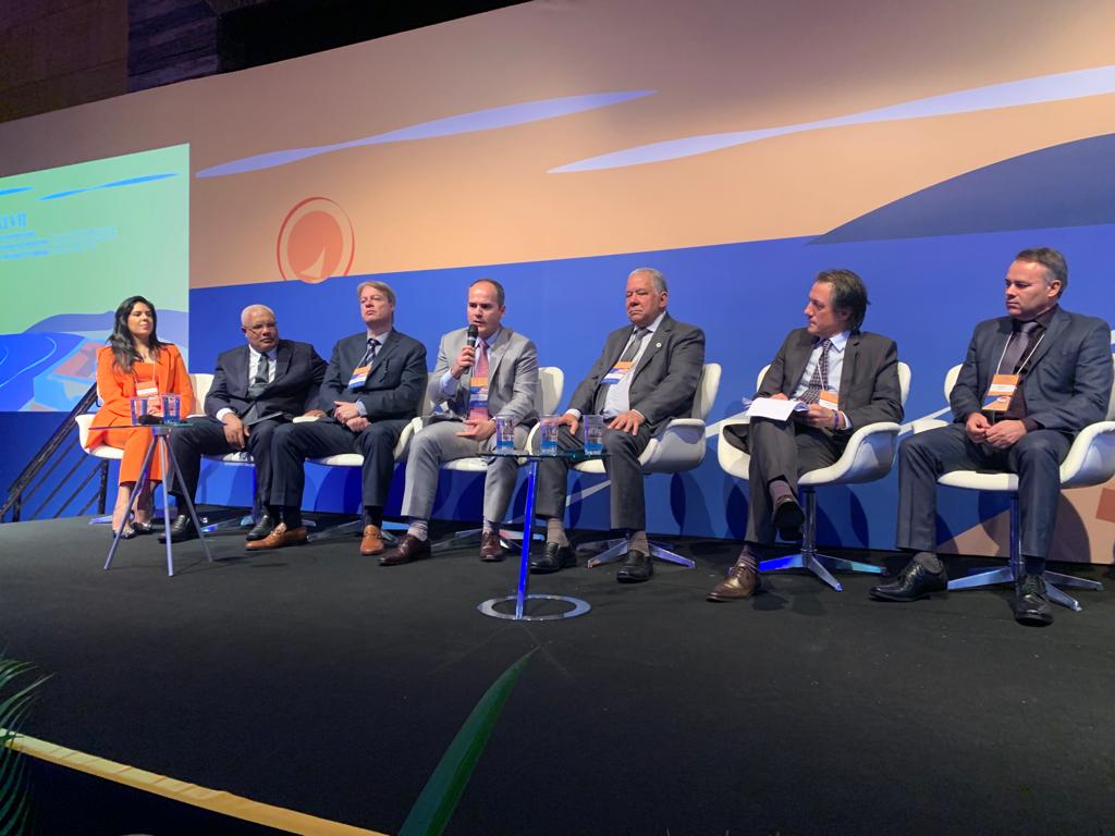 Flaviano Galhardo, presidente do RIB, participa da abertura do encontro - Crdito: Prefcio Comunicao